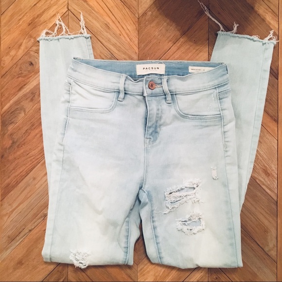 PacSun Denim - PacSun Distressed Ankle Jegging